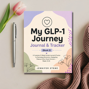 My GLP-1 Journey Journal & Tracker (Book 2, Weeks 13-24)